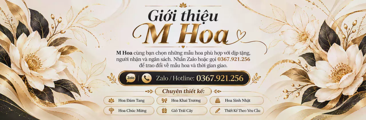 Ảnh bìa Shop hoa tươi Xã Nam Hồng Ninh Bình - Đồng hành cùng những dịp đặc biệt